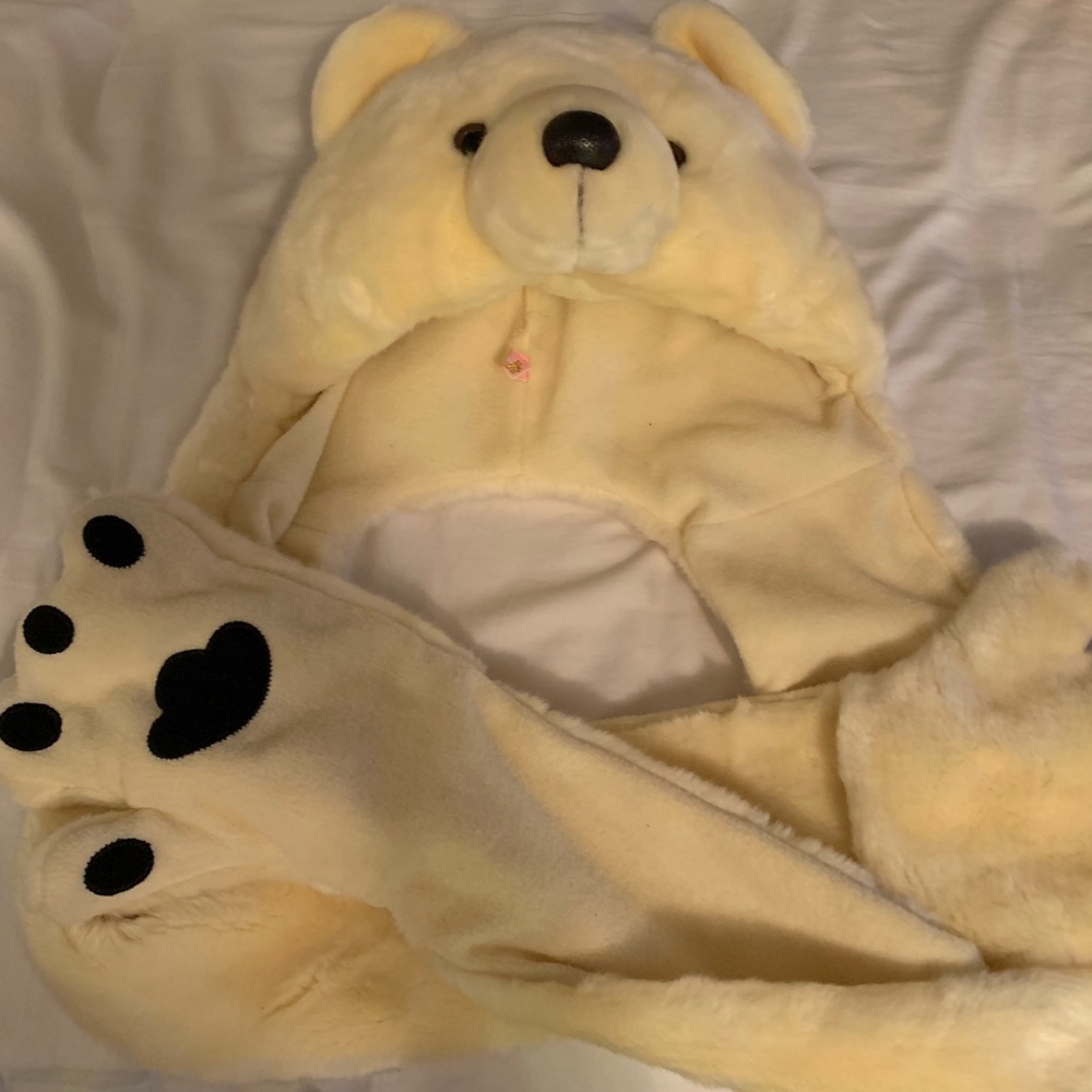 Bear Hat and Scarf - moving sale